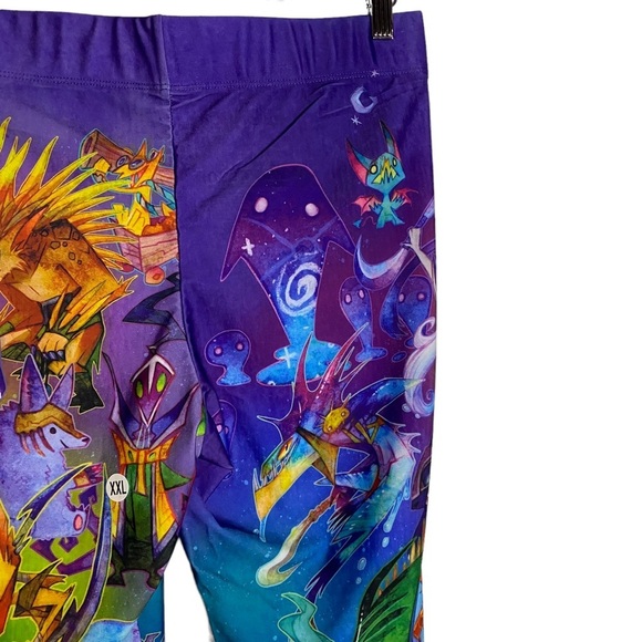 Dota 2 Watercolour Hero Leggings All Over Print Extra Extra Large Plus Size XXL - Picture 8 of 14